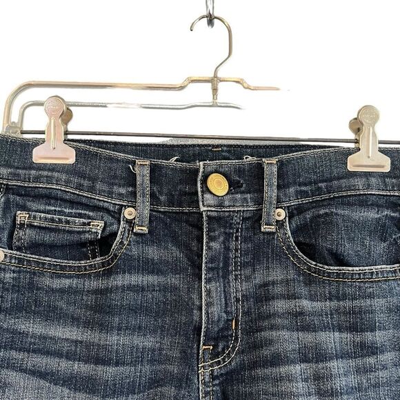 3 for $30! American eagle medium wash denim shorts - Picture 2 of 7